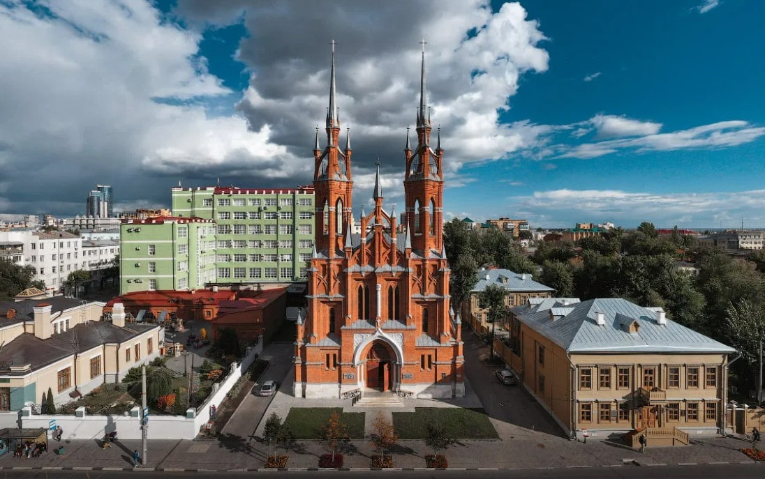 Костел Самара Старый город Самара