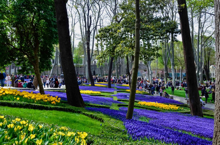 Парк Гюльхане в Стамбуле 