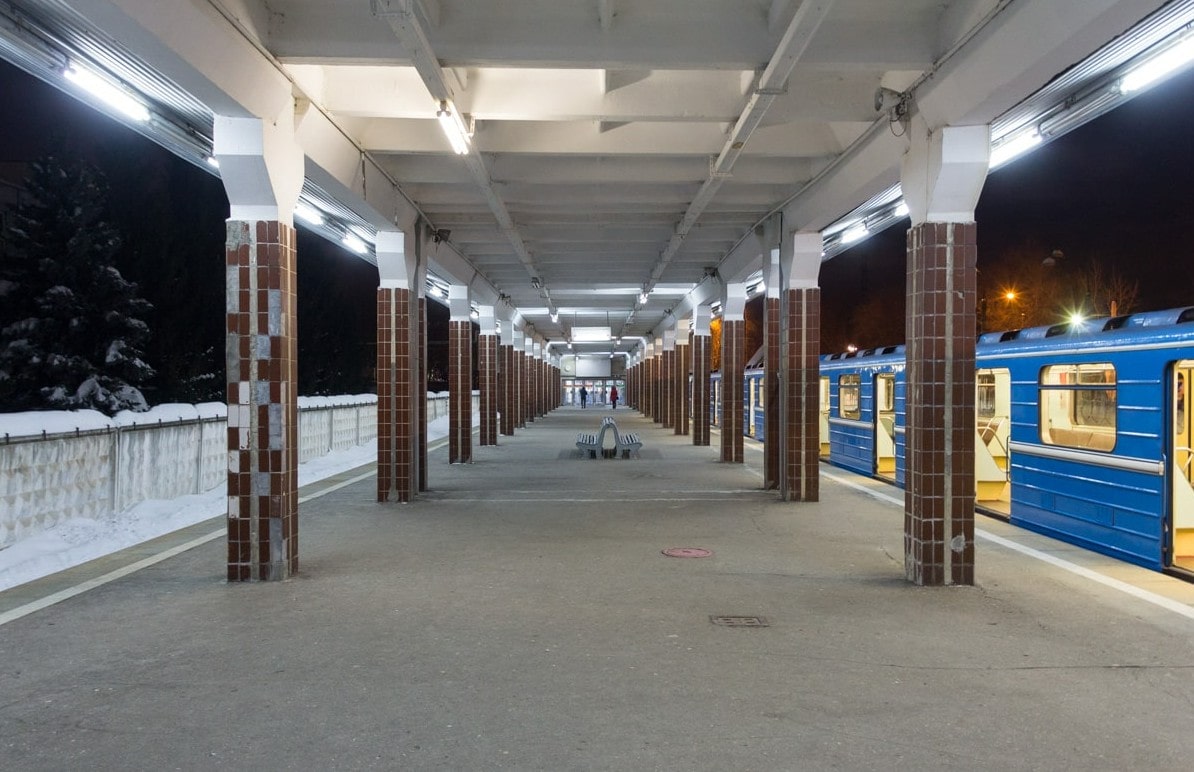 Изображение станции метро "Юнгородок" в Самаре