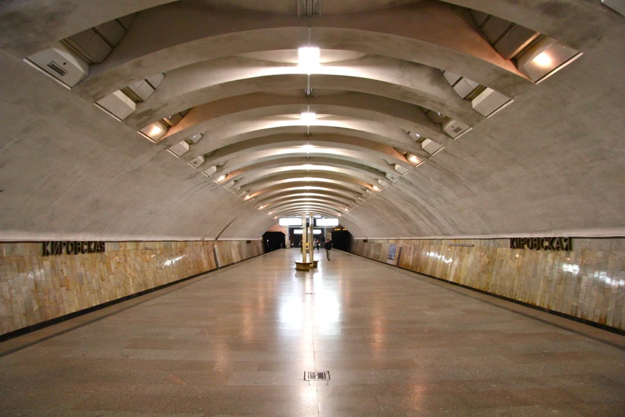 Фото станции метро "Кировская" в Самаре