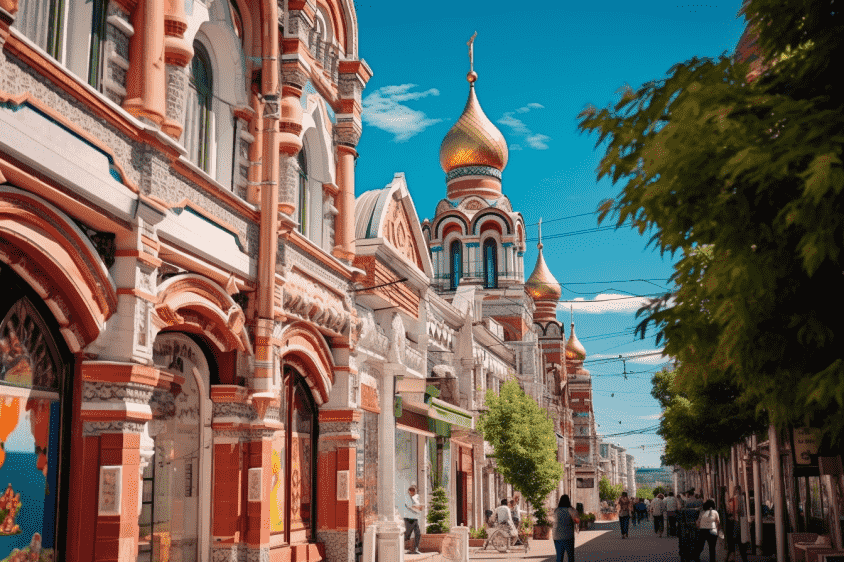 экскурсия по историческому центру города Самара