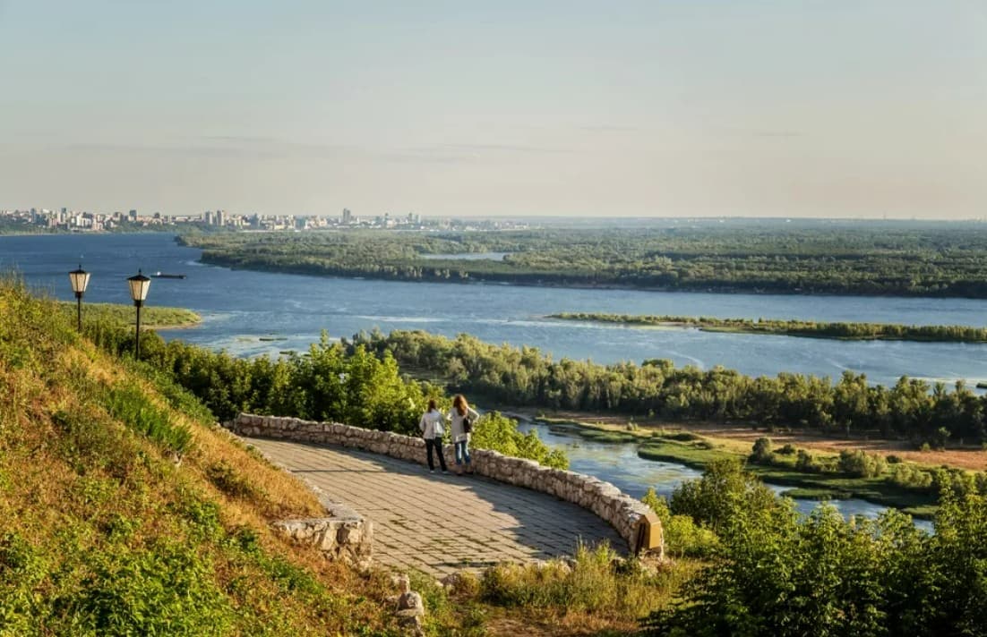 смотровая площадка Вертолетка в Самаре